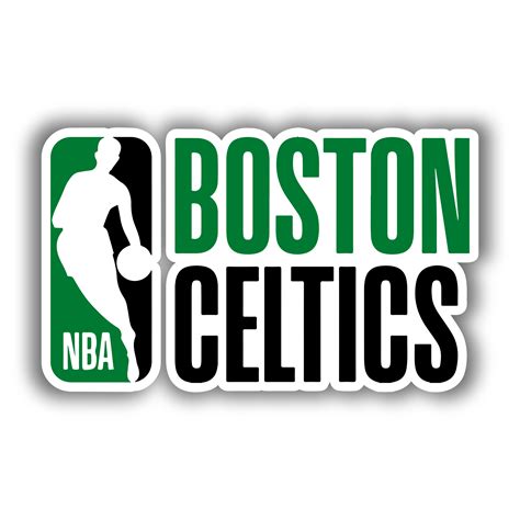 Boston Celtics NBA Logo Full Color Vinyl Sticker Custom Size