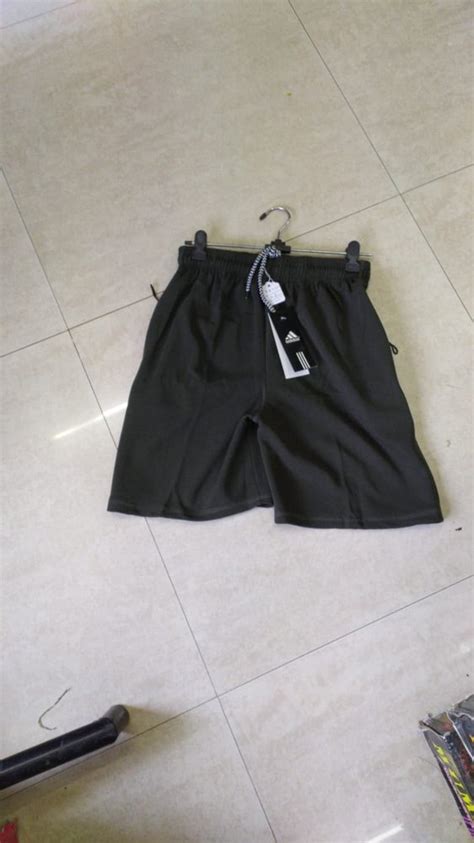 Black Sports Wear Ns Lycra Shorts Single Pcs Pakcing Size Large At