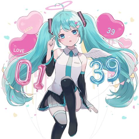 初音ミク 「 ミクの日 ミクの日2024 」 亜鹿のイラスト