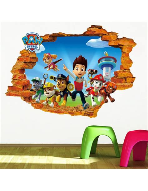 Vinilo Infantil Patrulla Canina D Vinilos Decorativos Infantiles