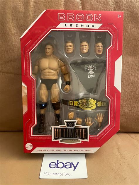 Wwe Ultimate Edition Brock Lesnar Ruthless Aggression Mattel New In Box