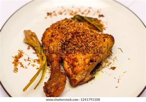 Ayam Serundeng Chicken Fried Indonesian Relish Stock Photo (Edit Now) 1241791108