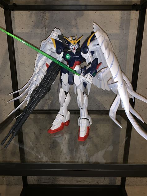 Hes Here Perfect Grade Wing Zero Custom R Gunpla