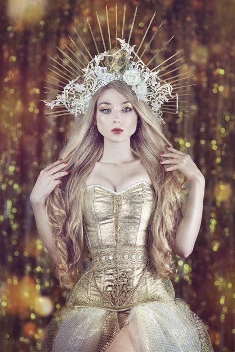 Gold Dust By Absentia Veil Model Fashion Magical Photography