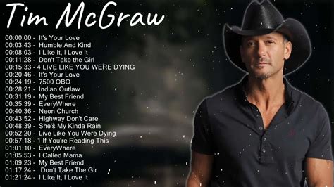 Tim Mcgraw Best Songs Tim Mcgraw Greatest Hits Full Album Youtube