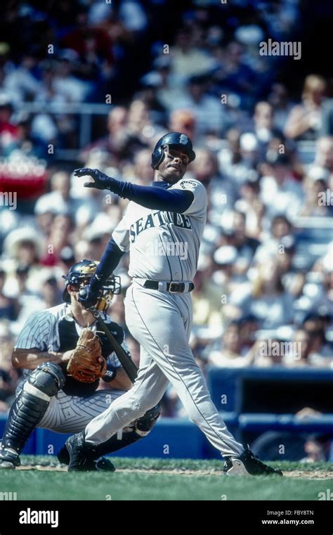 Ken Griffey Jr Seattle Mariners Stock Photo Alamy