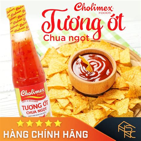 Tương ớt chua ngọt chai PET 270g Nhà sạch ngon cơm