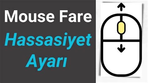 Mouse Fare Hassas Yet Hizi Ve Kaydirma Ayari Nasil Yapilir Youtube