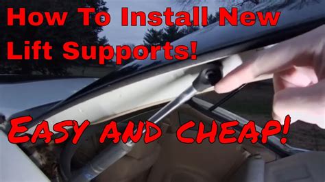 How To Install New Lift Supports YouTube