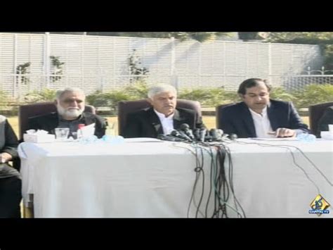 Live Kpk Cm Mahmood Khan Press Conference Youtube