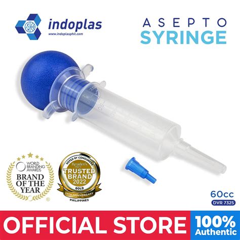 Indoplas Asepto Irrigation Syringe 60cc 1s | Lazada PH
