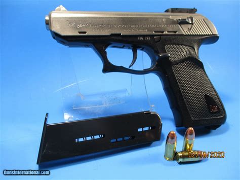 Rare Nickelchrome Plated Heckler And Koch P9s In 9mm Para