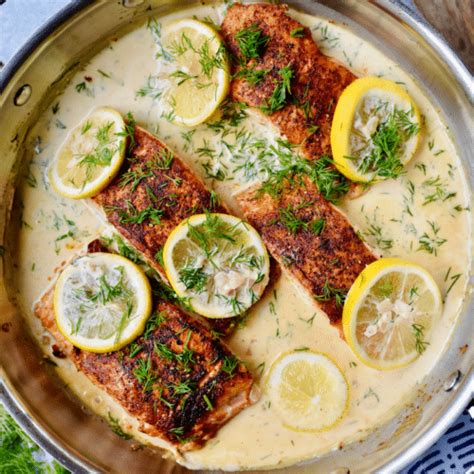 Creamy Lemon Dill Salmon Super Safeway