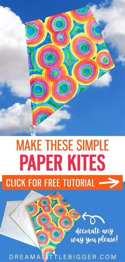 Diy Paper Kites Simple Diamond Kite Diy Kite Decorations Diy Kite