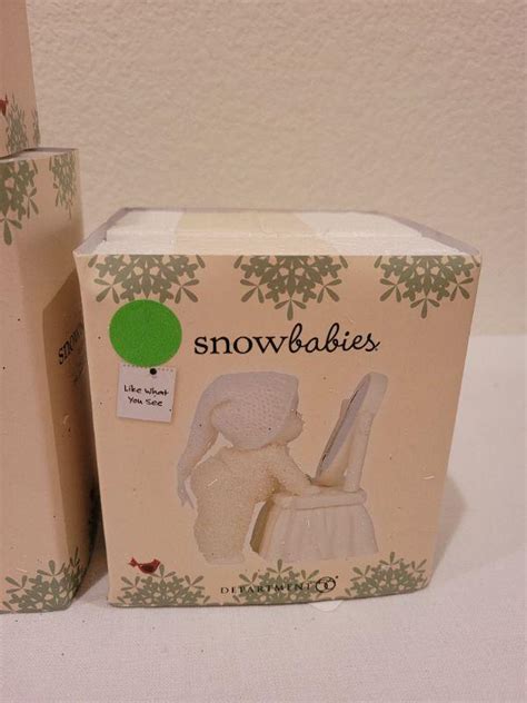 Lot Assorted Dept Snowbabies Christmas Figures Estatesales Org