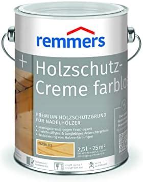 Remmers Holzschutz Creme Farblos Liter Tropffreie Holzlasur F R