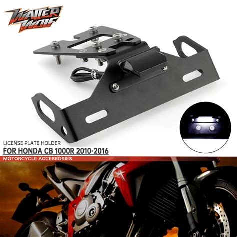 Soporte de placa de matrícula de motocicleta para HONDA CB1000R 2010