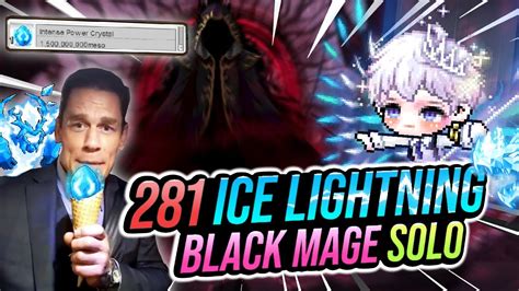 GMS Reboot Ice Lightning Black Mage Solo YouTube