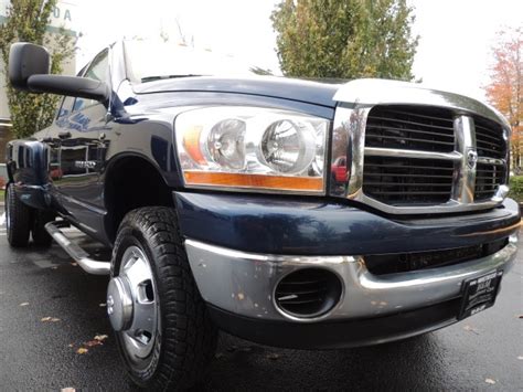 2006 Dodge Ram 3500 Dually 4x4 5 9l Cummins 6 Speed Manual 1 Ton