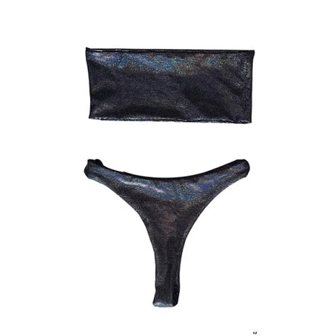 Newest Summer Sequins Women Bikinis Hot Sexy Push Up Bra Swimsuits