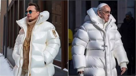 After Pope Ai Puts Elon Musk In White Puffer Jacket Billionaire