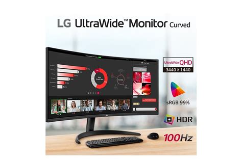 Monitor Lg Ultrawide Curvo Wqhd Wr Qc B Lg Br