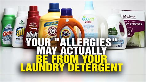 Health Ranger: Are your ALLERGIES actually caused by your laundry detergent? – NaturalNews.com