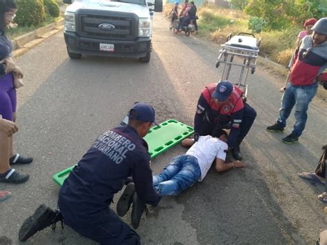 Accidente De Moto En Coro Deja Dos Personas Heridas