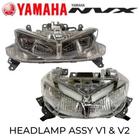 NVX V1 V2 HEADLAMP HEADLIGHT ASSY LAMPU DEPAN ORIGINAL YAMAHA