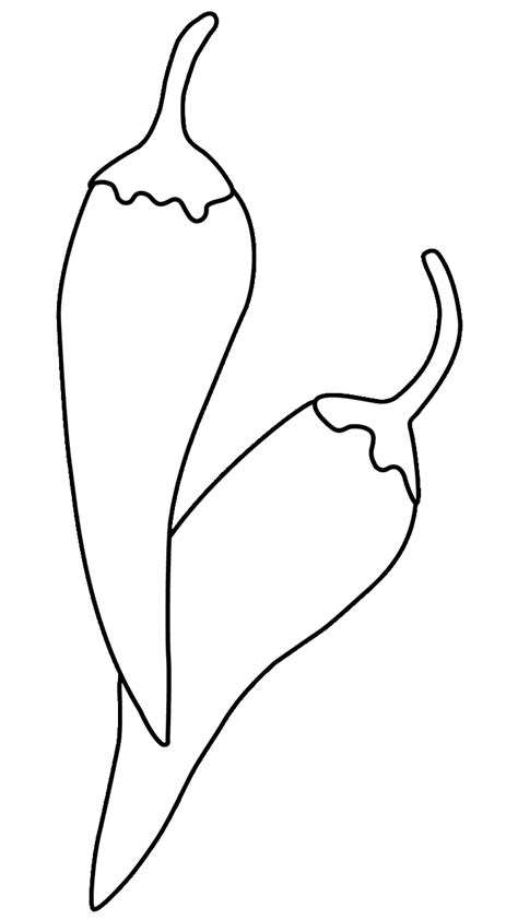 Pepper Png Coloring Coloring Pages