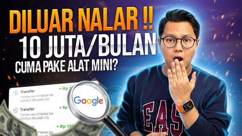 Diluar Nalar Juta Bulan Cuman Pake Alat Mini Jarang Orang Tau