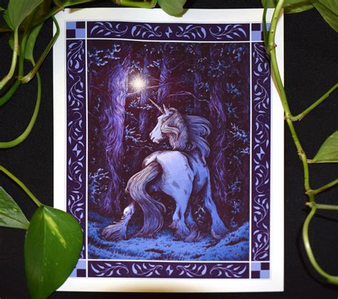 Unicorn Art Print - Etsy