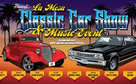 La Mesa Classic Car Show Nights | Weekly | San Diego County, CA • iDriveSoCal