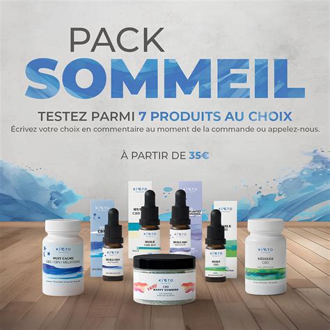 Pack Découverte CBD Sommeil CBD Marketplace