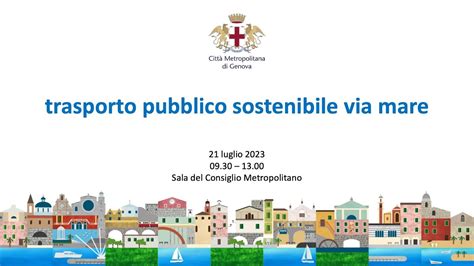 Trasporto Pubblico Sostenibile Via Mare Youtube