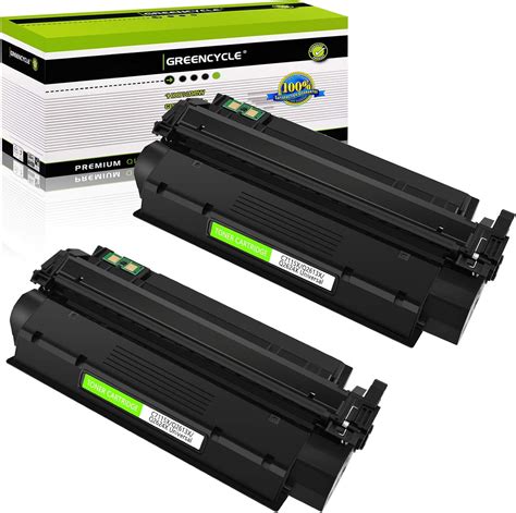 Amazon GREENCYCLE 2 PK Compatible C7115X 15X Black Laserjet Toner