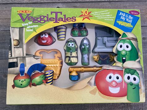 Big Idea Veggietales Josh And The Big Wall Playset Ebay