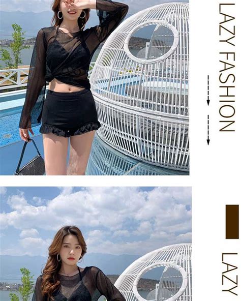 SURF READY STOCK 泳装 swimming suit woman 泳衣 女 遮肚 顯瘦 大碼 swimming suit beach outfit Women Hot