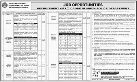 PTS Sindh Police Jobs 2024 Online Test Preparation Mcqs