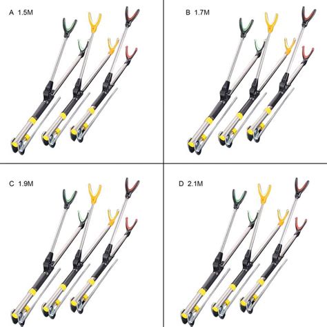 Kaufe Angelrute Halterung Rack Pole Standhalter Einstellbare Flexible