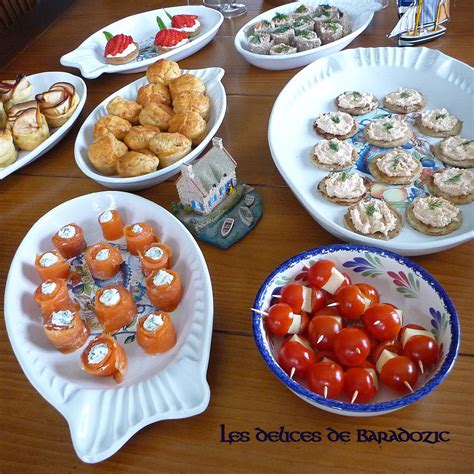 Apéritif dînatoire pour la fête de la Bretagne Les délices de Baradozic