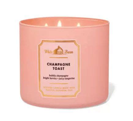 Champagne Toast 3 Wick Candle Consumos Da Martina