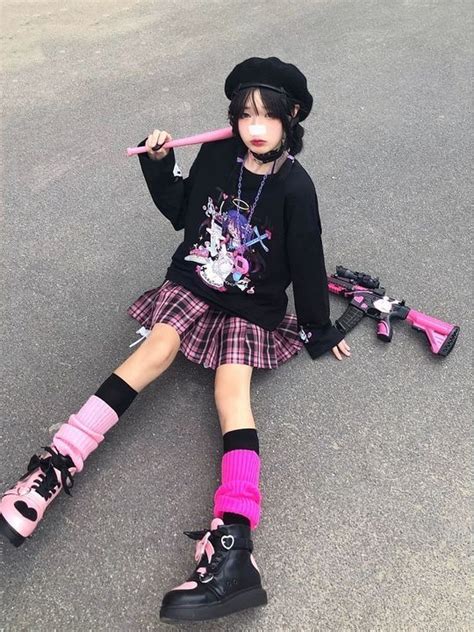 𝙊𝙪𝙩𝙛𝙞𝙩𝙨 𝙛𝙤𝙧 𝙮𝙣 𝐬𝐤𝐢𝐫𝐭𝐬 In 2021 Harajuku Outfits Alternative