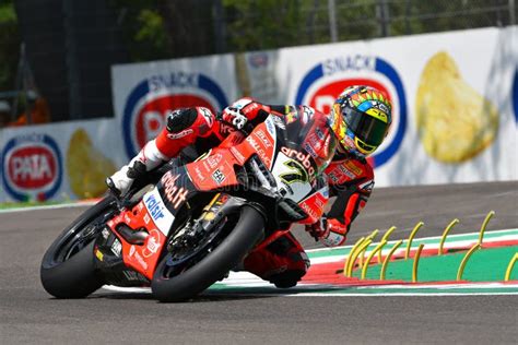 San Marino Italy May 11 2018 Chaz Davies Gbr Ducati Panigale R