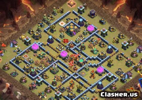 Town Hall 14 Th14 Wartrophy Base 1142 With Link 9 2021 War