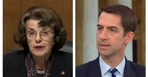 Sen Cotton Feinstein Will Be Investigated For Leak Of Ford Letter