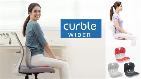 Curble Wider Premium Sitz länger gesund sitzen im Büro Schule