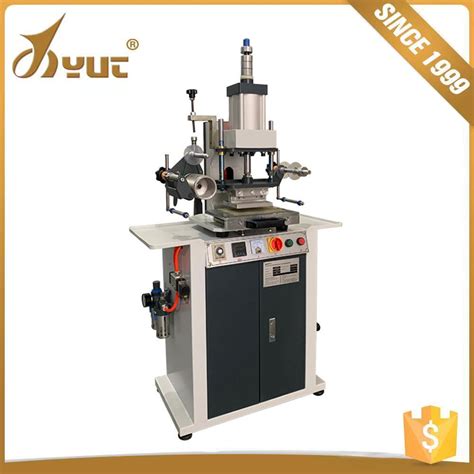 Pneumatic Hot Stamping Machine Gold And Silver Foil Automatic Digital Leather Logo Embossing T
