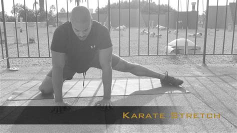 Karate Stretch Youtube