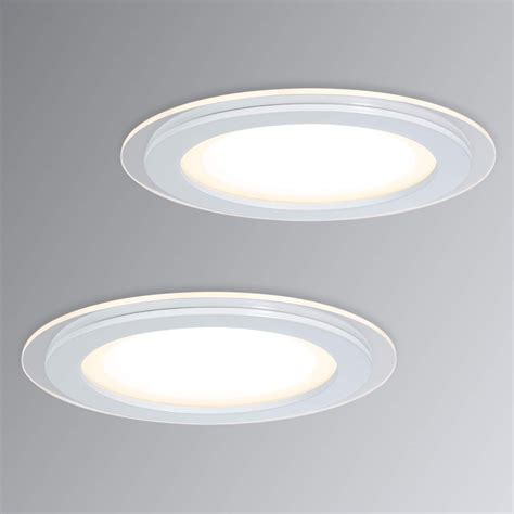 2 spots LED encastrables Premium Line DecoDotSpot de plafond encastré